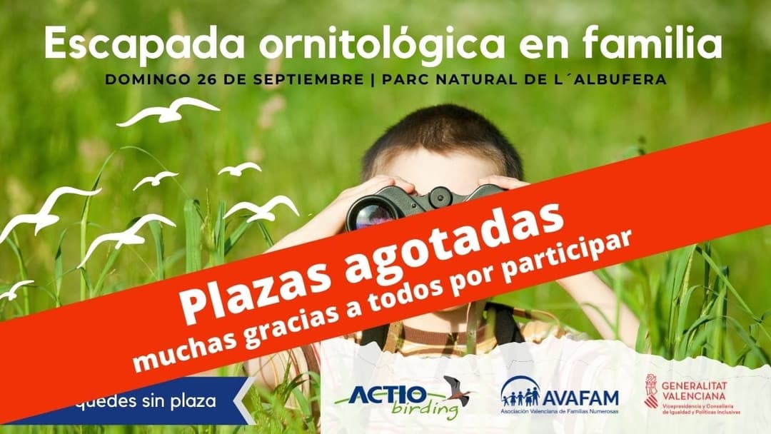PLAZAS AGOTADAS Apúntate a la jornada familiar