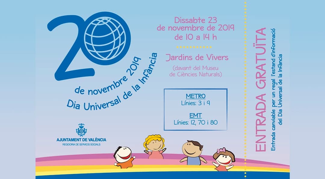 Celebra el Día Universal de la Infancia 2019
