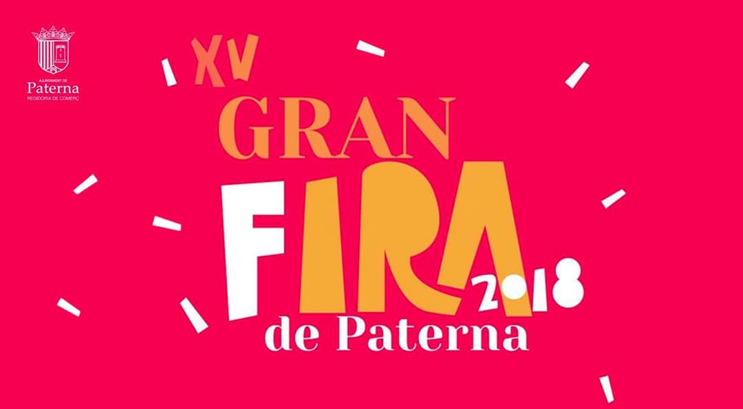 Ven a la Gran Fira de Paterna ’18
