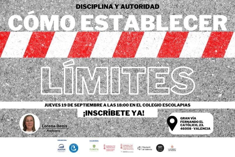 Sesión formativa para padres y madres: Cómo establecer límites