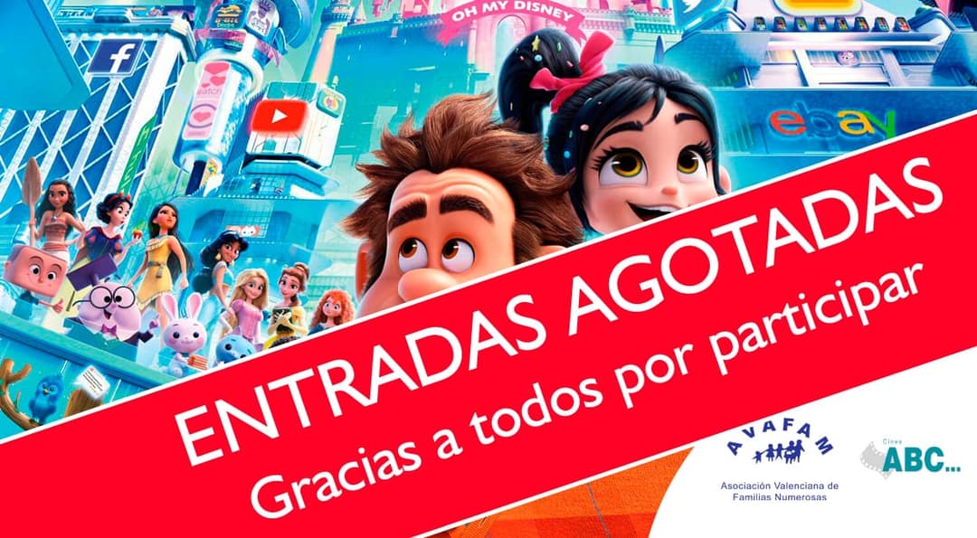 Agotadas las entradas para «Ralph Rompe Internet»