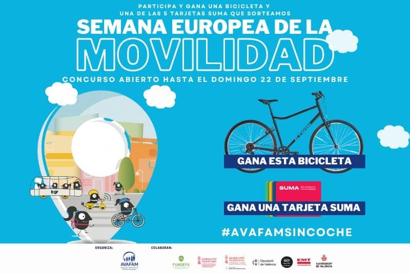 Gana una bicicleta por la Semana Europea de la Movilidad