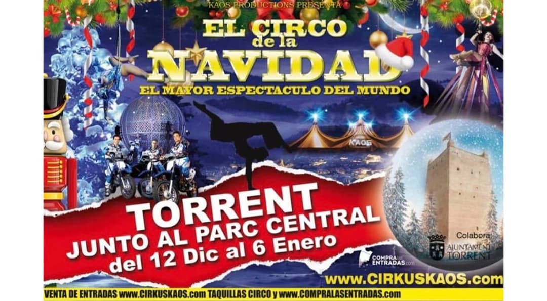 AVISO IMPORTANTE CIRKUS KAOS 21 DE DICIEMBRE