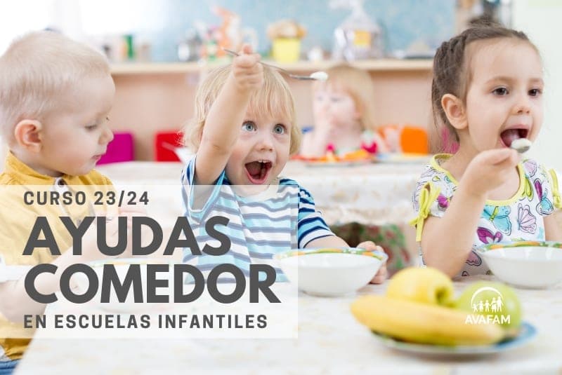 Solicitud de ayudas de comedor curso 23/24
