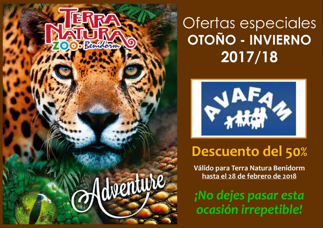Ofertón para ir a Terra Natura Benidorm