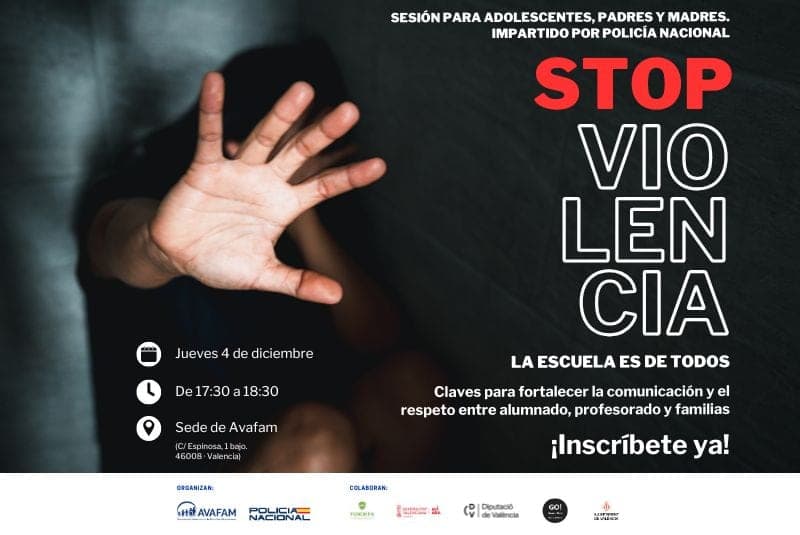 Sesión «Stop violencia» impartida por Policía Nacional