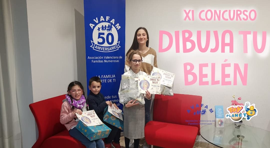 Los ganadores del concurso «Dibuja tu Belén» ya tienen sus premios