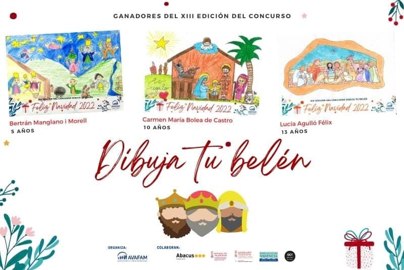 Ja tenim guanyadors del concurs Dibuixa el teu Betlem 2022!!!